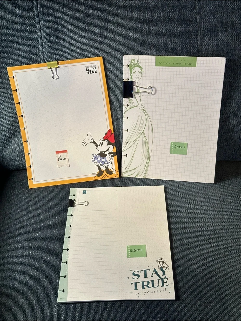 Disney Happy Planner Classic Filler Paper Bundle